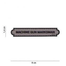 Patch 3D PVC Machine gun marksman avec velcro | 101 Inc (0001 5336)