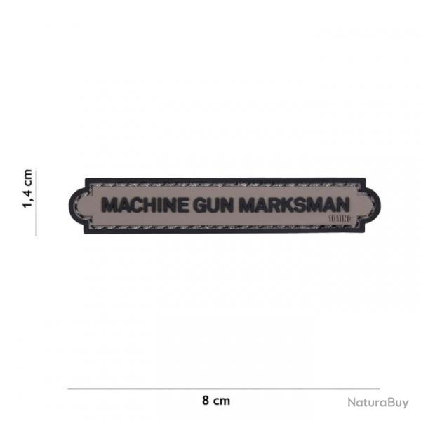 Patch 3D PVC Machine gun marksman avec velcro | 101 Inc (0001 5336)