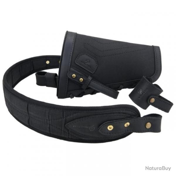 WAYNE'S DOG-Fusil en toile de cuir sans perage -BLACK No Shellslot- LIVRAISON GRATUITE !!