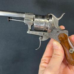 REVOLVER A BROCHE SYSTEME LEFAUCHEUX cal 7mm