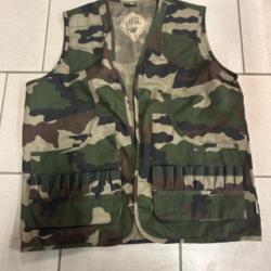 GILET CAMO XL NATURE LAND