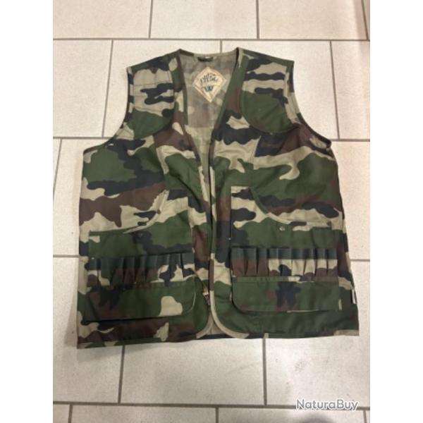 GILET CAMO XL NATURE LAND