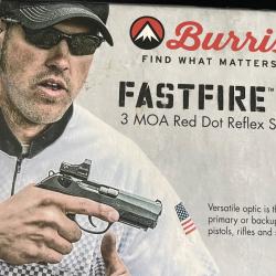 Burris fastfire 3 point rouge