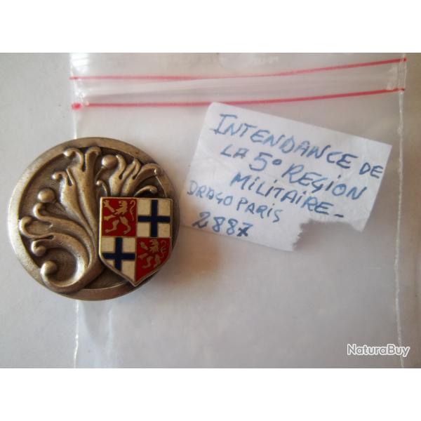 insigne collection intendance de la 5rgion militaire (Drago)