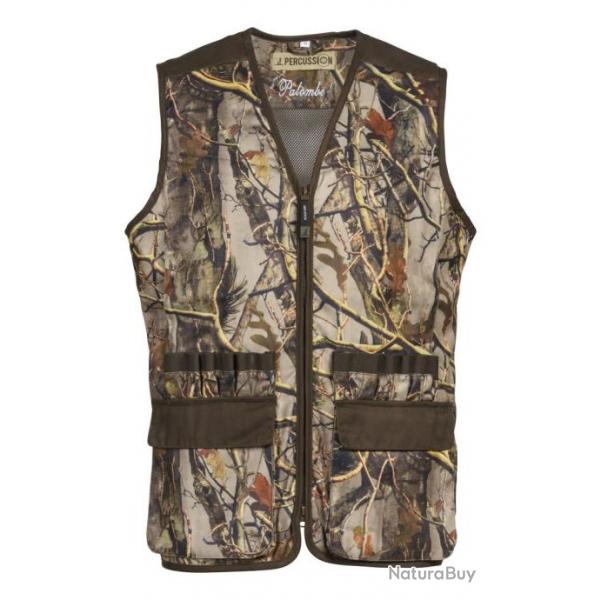 Gilet de chasse Percussion Palombe GhostCamo Forest Evo