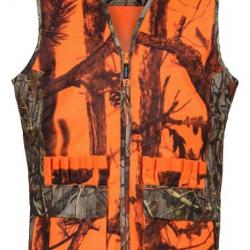 Gilet de chasse Percussion Palombe - GhostCamo B&B - 2XL