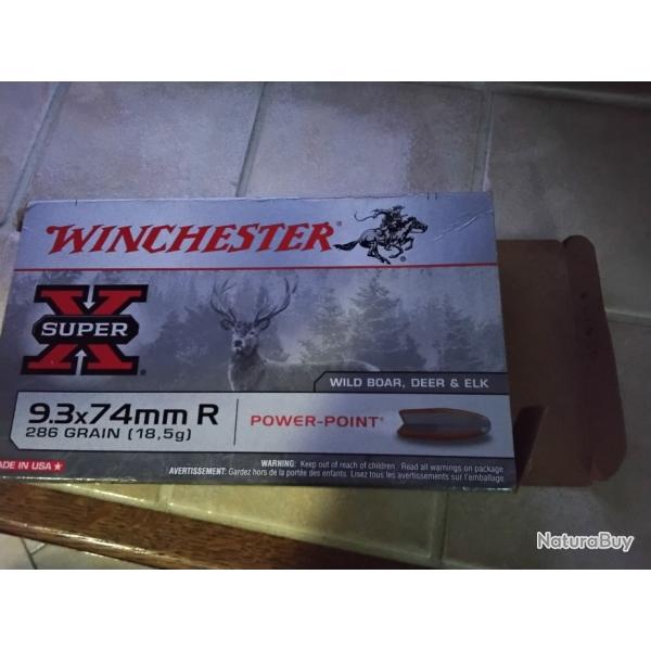 Balles winchester 9,3x74