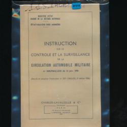 Manuel instruction  MANUEL CIRCULATION MILITAIRE