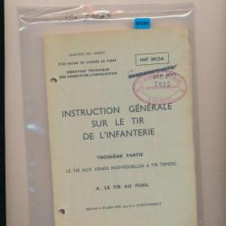 Manuel instruction NOTICE TIR AU FUSIL