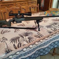 remington 700 calibre 7. 08 , Filetée 18 x 100, crosse   macMillan a5      et chargeur 5 coups