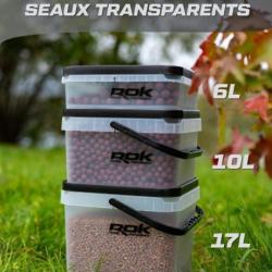 Pack de 3 Seaux transparent ROK