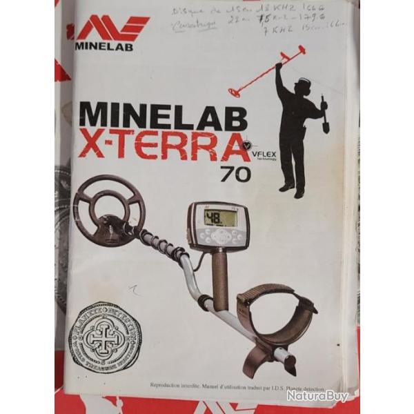 detecteur minelab x- terra vflex 70