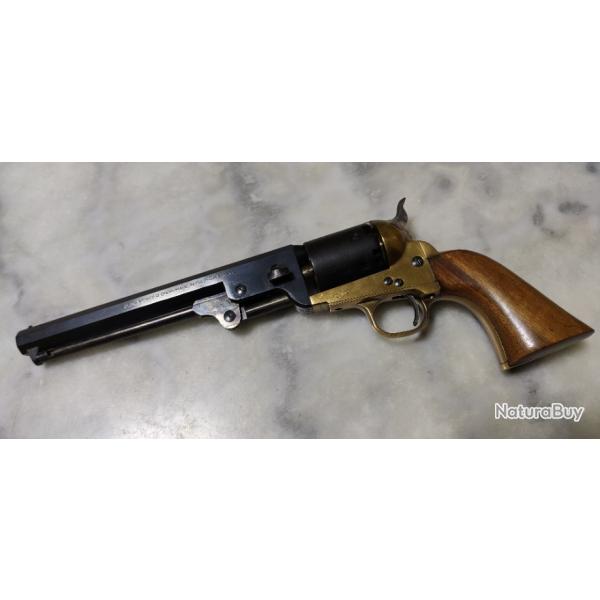 Revolver  poudre noire model : 1851 Navy Confdr Cal 36.