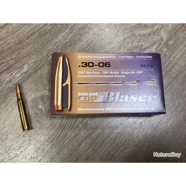 Munition Blaser CDP calibre 30.06