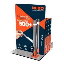 BEL1531 PRESENTOIR DE LAMPE TORCHE NEBO INSPECTOR 500+ NEUF