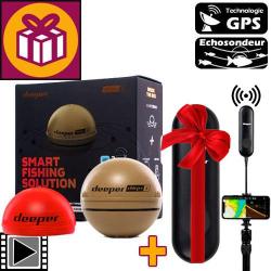 Sondeur GPS Deeper Smart Sonar CHIRP+ 2 avec Amplificateur