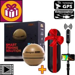 Sondeur GPS Deeper Smart Sonar CHIRP+ 2 avec Amplificateur