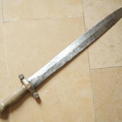 Glaive d'infanterie MLE 1831 Manufacture d'Armes Royales de Chatellerault Aout 1834 SBX24GLA001