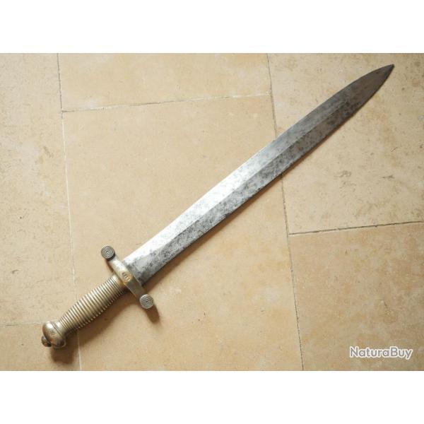 Glaive d'infanterie MLE 1831 Manufacture d'Armes Royales de Chatellerault Aout 1834 SBX24GLA001