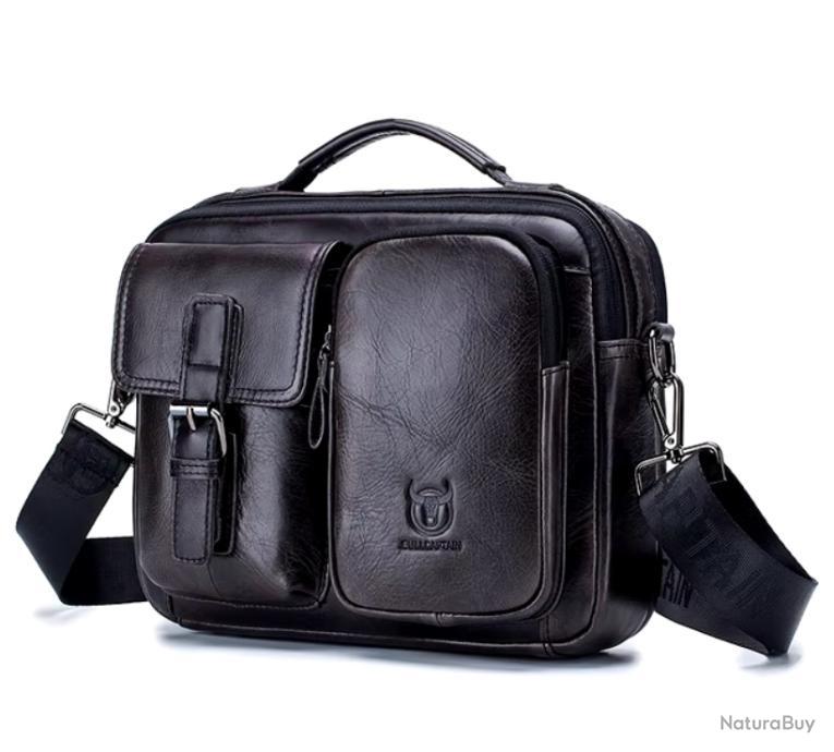 Trousse de Toilette de Voyage pour Hommes avec Double Compartiments Organisateur de Maquillage en Cuir Toile Kits de Rasage - Gris Trousse de Toilette de Voyage pour Hommes avec Double Compartiments Organisateur de Maquillage en Cuir Toile Kits de Rasage - Gris