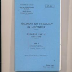 Manuel instruction NOTICE  ARMEMENT GENERAL