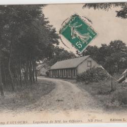 CPA Guerre Camp d'Auvours - Logement de MM. les Officiers