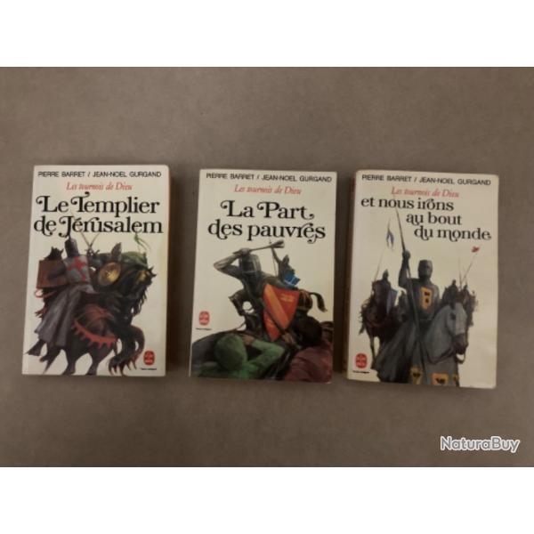 Trilogie les Tournois de Dieu (Barret / Gurgand)