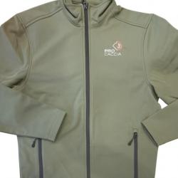 Veste imperméable Kaki Logo PRO CACCIA