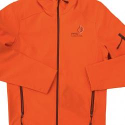 Veste imperméable Orange fluorescente - Logo PRO CACCIA XL