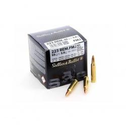 .223 Rem 55gr FMJ SELLIER & BELLOT X100
