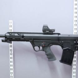 Nouveauté ! Fusil répétition manuelle FD12 Noir (Bullpup) + Holosun 510C ; 12/76 billes acier