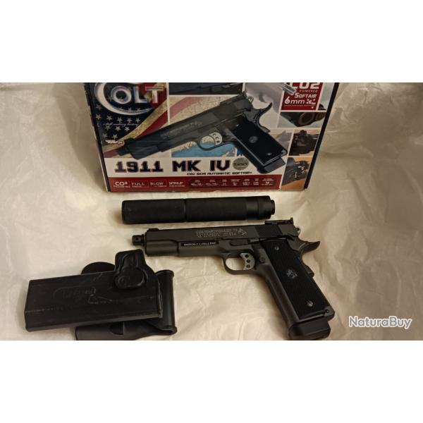 Colt 1911 MK.IV + Accessoires