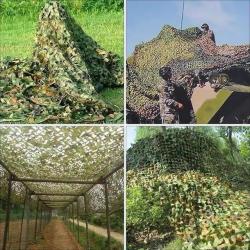 Camouflage Filet de Chasse Jungle 2X5M - LIVRAISON GRATUITE