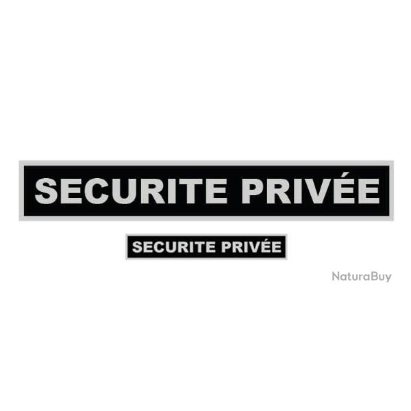 Jeu de 2 BANDEAUX SECURITE PRIVEE