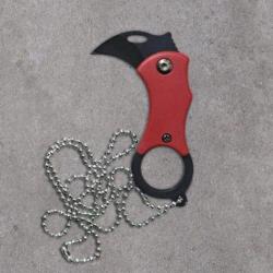 Mini karambit, multi fonction acier inoxydable