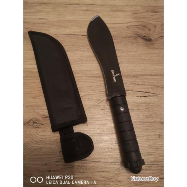 Machette droite browning avec etui