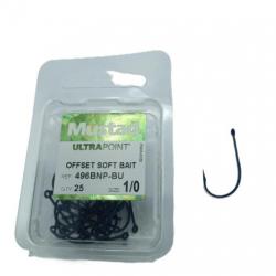 Hameçon Mustad 496BNP ultrapoint n°1/0