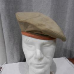 béret militaire chino sable neuf taille 55