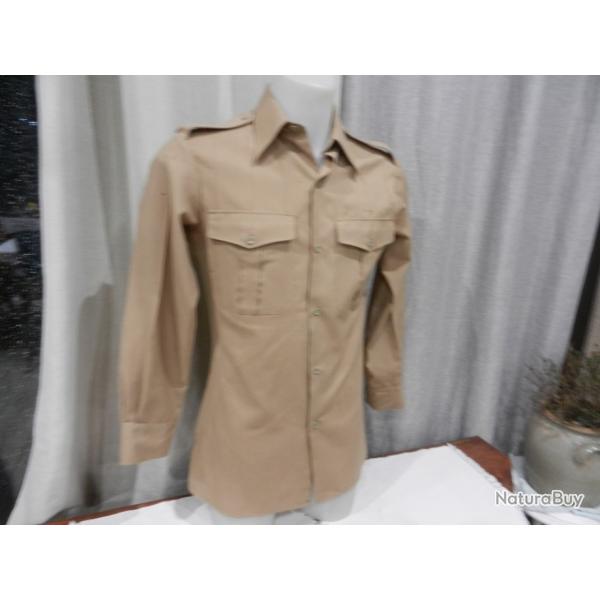 chemise militaire d't pays chauds  chino couleur sable franaise