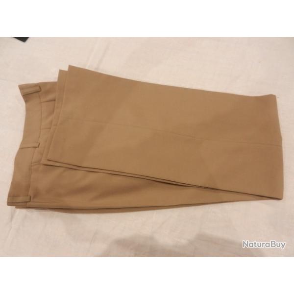 pantalon d't pays chauds militaire franais chino sable