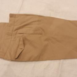 pantalon d'été pays chauds militaire français chino sable 80 L