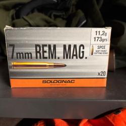 Balle solognac 7mm rem mag