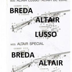 éclaté fusil BREDA ALTAIR BREDA LUSSO (envoi par mail en clair) - VENDU PAR JEPERCUTE (m2207)