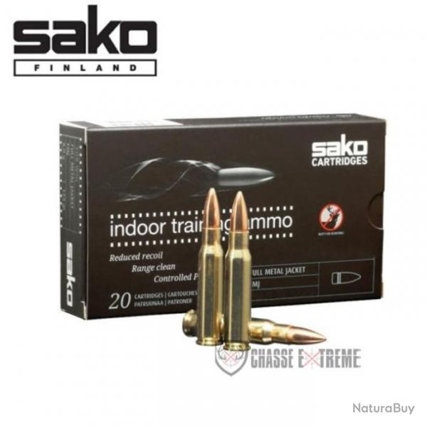 20 Munitions SAKO Cin Tir Speedhead Fmj Cal 6,5x55 SE 100Gr