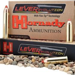 Cartouches HORNADY LEVERevolution cal. 30-30 win 160gr FTX - lot de 40