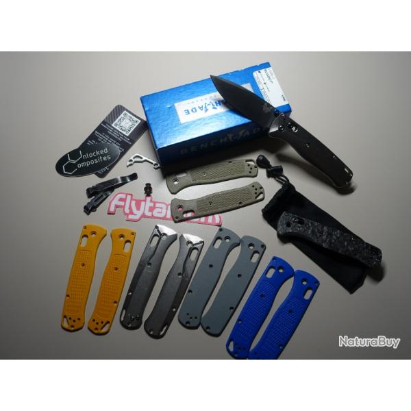 BENCHMADE BUGOUT BK + lot accessoires