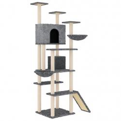 Arbre à chat meuble tour grimper jouet grattage grattoir escalade plateforme avec griffoirs en sisa