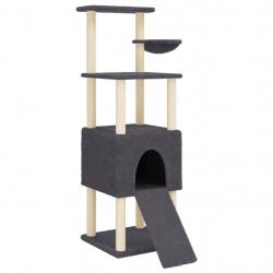 Arbre à chat meuble tour grimper jouet grattage grattoir escalade plateforme avec griffoirs en sisa