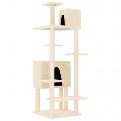Arbre à chat meuble tour grimper jouet grattage grattoir escalade plateforme avec griffoirs en sisa