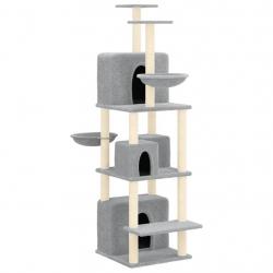 Arbre à chat meuble tour grimper jouet grattage grattoir escalade plateforme avec griffoirs en sisa